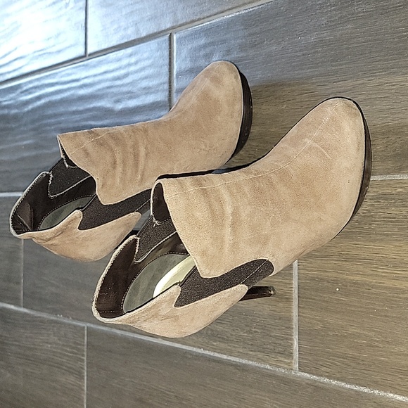 Bakers Suede Booties - Picture 2 of 3